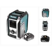 Makita DMR 115 M1 Akku Baustellenradio Bluetooth DAB+ IP65 schwarz