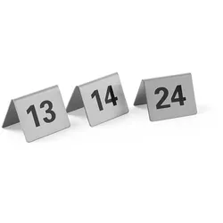 Tischnummern, HENDI, Nummer 13-24, 50x35x(H)40mm