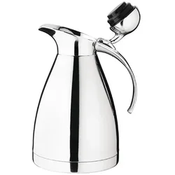 Olympia Thermoskanne Edelstahl-Look 1,5L