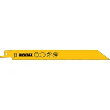 DeWalt Bi-Metall Säbelsägeblatt 203 mm 5 Stück