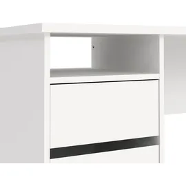 Tvilum Schreibtisch 3 Schubladen Weiß
