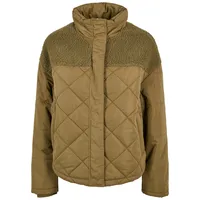 URBAN CLASSICS Diamond Quilt Puffer Oversized Jacke - Olive