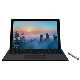 Microsoft Surface Pro Type Cover Tastatur DE mit Fingerabruck ID schwarz