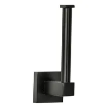 Fackelmann NEW YORK Toilettenpapierbevorrater schwarz matt
