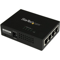 Startech StarTech.com 4 Port Gigabit midspan - PoE+ Injektor