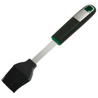 Fackelmann CHEFKOCH Brat- und Backpinsel Premium – Zum Einpinseln von Marinaden & Soßen – 24,5 cm, Hitzebeständig bis 230°C – Pflegeleichte Silikon-Borsten, spülmaschinengeeignet