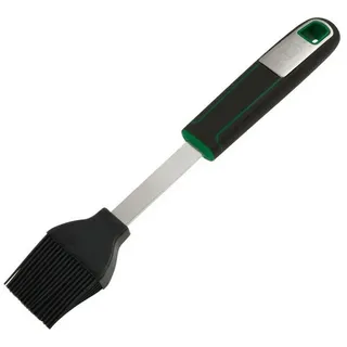 Fackelmann CHEFKOCH Brat- und Backpinsel Premium – Zum Einpinseln von Marinaden & Soßen – 24,5 cm, Hitzebeständig bis 230°C – Pflegeleichte Silikon-Borsten, spülmaschinengeeignet