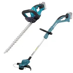 Makita Akku-Rasentrimmer DUR193Z & Akku-Heckenschere DUH507Z im Set
