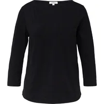 s.Oliver Shirt mit Flammgarnstruktur und 3/4-Ärmeln - 40