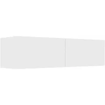 vidaXL TV-Schrank Weiß 120x30x30 cm Holzwerkstoff
