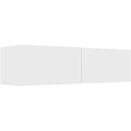 vidaXL TV-Schrank Weiß 120x30x30 cm Holzwerkstoff