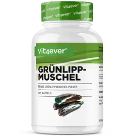 Vit4ever Grünlippmuschel Kapseln 365 St.
