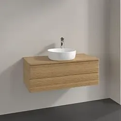 Villeroy und Boch Antao Waschtisch-Unterschrank K20111HN 100x36x50cm, Waschbeckenplattenfarbe honey oak, honey oak