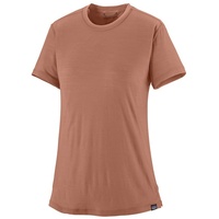 Patagonia Funktionsshirt Patagonia Ws Cap Cool Merino Blend Shirt - Merinowolle Shirt rosa Ssportaktiv
