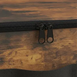 Relaxdays Aufbewahrungstasche 3er Set 30 l braun