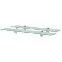 vidaXL Wandregal 60 x 10 x 0,8 cm Weiß