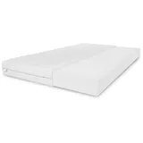 Marpur Schaummatratze, Weiß, Textil, H3, 180x200 cm, Oeko-Tex® Standard 100, Schlafzimmer, Matratzen Shop, Matratzen, Kaltschaummatratzen