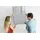 Tulup Magnettafel 70 x 100 cm Hellgrau