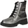 CAPRICE Stiefelette Leder mit Reißverschluss, Metallisch (Stone Metallic), 39