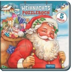 Weihnachts-Puzzlebuch  Gebunden