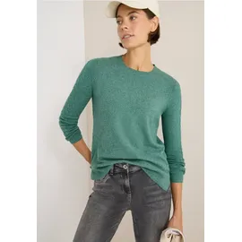Cecil Pullover mit Strickdetail Grün L