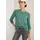 Cecil Pullover mit Strickdetail Grün L