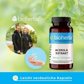 Bioherba Acerola Kapseln 300 mg 60 St.