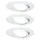 Paulmann Einbauleuchte 3er Pack (934.22)