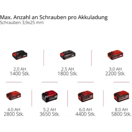 Einhell TP-DY 18 Li BL ohne Akku + Magazine