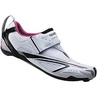 Shimano Erwachsene Fahrradschuhe Triathlonschuhe SH-WT60 GR. 37 SPD-SL Klettverschluss, Mehrfarbig