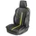 Walser - Pkw Sitzauflage Kimi, Auto-sitzaufleger Im Rennsportdesign schwarz/gelb,