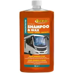 Star brite Caravan Shampoo & Wachs mit Citrusduft 74616M , 500 ml - Flasche