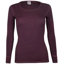 wobera natur Langarmunterhemd rot S