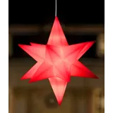 FHS International FHS LED-Sterne 3er Set rot,