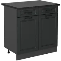 Vicco Unterschrank R-Line 80 x 60 x 81,6 cm Grau