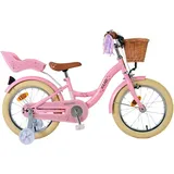 Volare Kinderfahrräder Mädchen Blossom 16 Zoll 24 cm Mädchen Rücktrittbremse Rosa