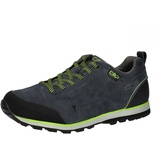 CMP Elettra Low Hiking Wp Walking Shoe, Titanio-Limegreen, 44