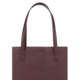 Roeckl Carla Shopper Leder Weinrot