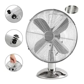 ProfiCare PC-VL 3062 M Tischventilator chrom