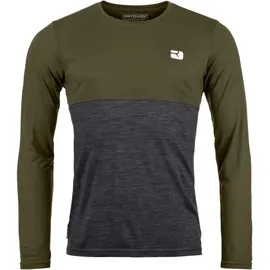 Ortovox - 150 Cool Logo LS - Merinoshirt Gr M, oliv