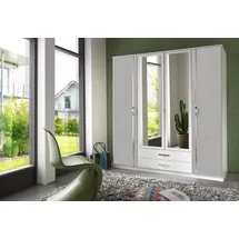 WIMEX Kleiderschrank Duo ¦ weiß ¦ Maße (cm): B: 179 H: 199 T: 58.0
