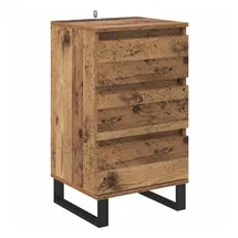 vidaXL Sideboard Mit Schubladen Altholz Holzwerkstoff Vidaxl