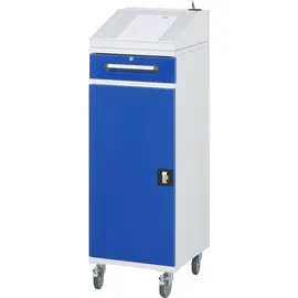 Rau Beistellschrank Stehpult 02, B450xT520xH1235/1345mm, mobil