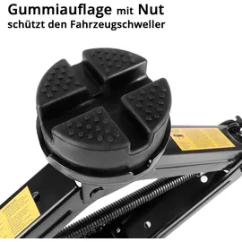 STAHLWERK Wagenheber Stahl 2.000 kg schwarz