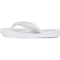 PUMA Damen Sandy Flip Space Metallics Sandal, Matte Silver White Silver, 42 EU