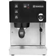 Rancilio Silvia Siebträgermaschine schwarz
