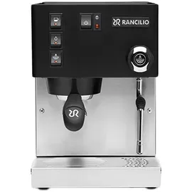 Rancilio Silvia Siebträgermaschine schwarz
