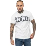 BENLEE Rocky Marciano Herren T-Shirt Trägerhemd Promo Shortsleeve Logo, Weiß, XXL, 195041