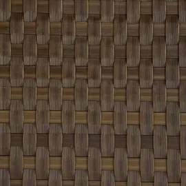 zaunzu® Sichtschutzstreifen Rattan 26 m Honigbraun
