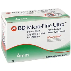 Bd Micro-fine Ultra Pen-nadeln 0,23x4 mm